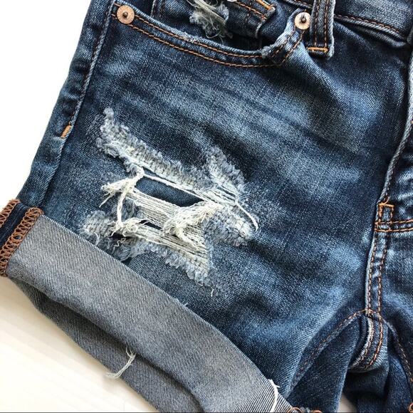 American Eagle Outfitters midi shorts rolled hem - Picture 3 of 8